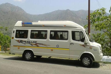 17 Seater Tempo Traveller Rentals